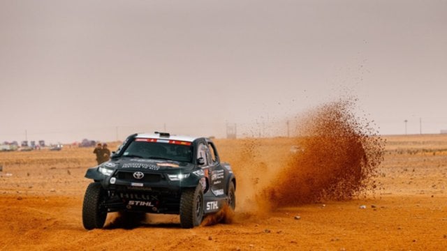 B. Vanago įspūdžiai po antrojo Dakaro greičio ruožo: geriau būčiau rinkęsis kitą automobilį