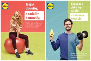 Užteks kalbėti, laikas pradėti: „Lidl“ visą sausio mėnesį kvies atrasti savo sporto šaką
