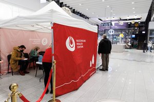 Šią savaitę NKC gyventojus skiepys keturiuose prekybos ir pramogų centruose