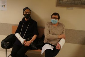 Traumatologams – sunki metų pradžia: užplūdo būrys pacientų