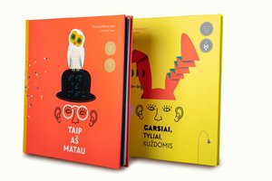 Knygos vaikams atskleidžia, kokią didžiulę reikšmę turi klausa ir rega