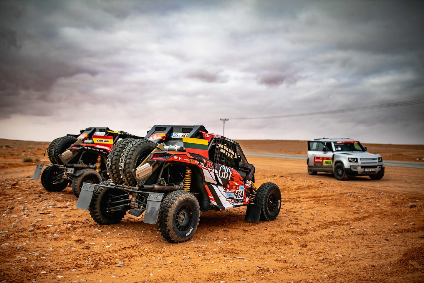 Antrasis greičio ruožas Dakaro ralyje Rokui Baciuškai praėjo puikiai.<br>Pranešėjų spaudai nuotr.