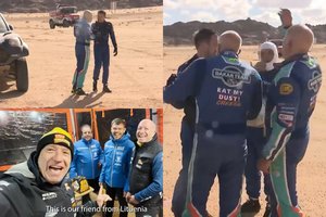 Dakare išprovokuotas V. Žala išliejo pyktį ant lenktynininkų