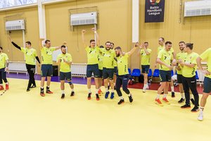 Lietuvos rankinio rinktinė prieš Europos čempionatą papramogavo su radijo žurnalistais