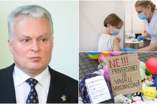 G. Nausėdos pasiūlymui dėl antigeno testo vaikams pritarę tėvai išgirdo, kodėl tai – neįmanoma