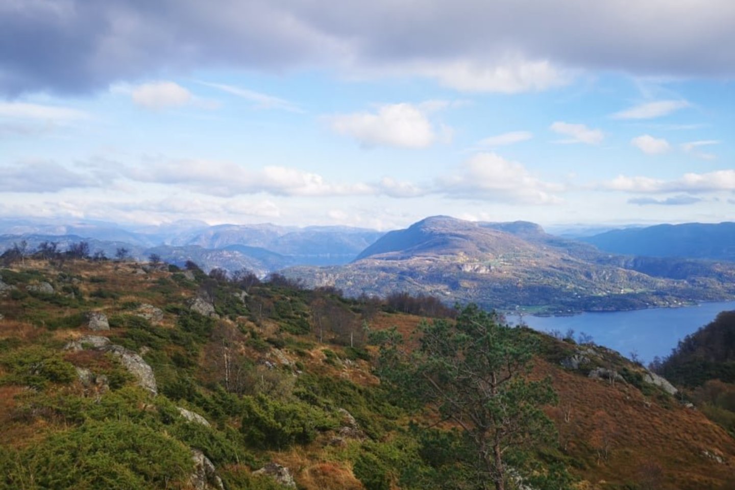  Norvegiją Kristina pasirinko dėl įspūdingų gamtos vaizdų.<br> Asmeninio archyvo nuotr.