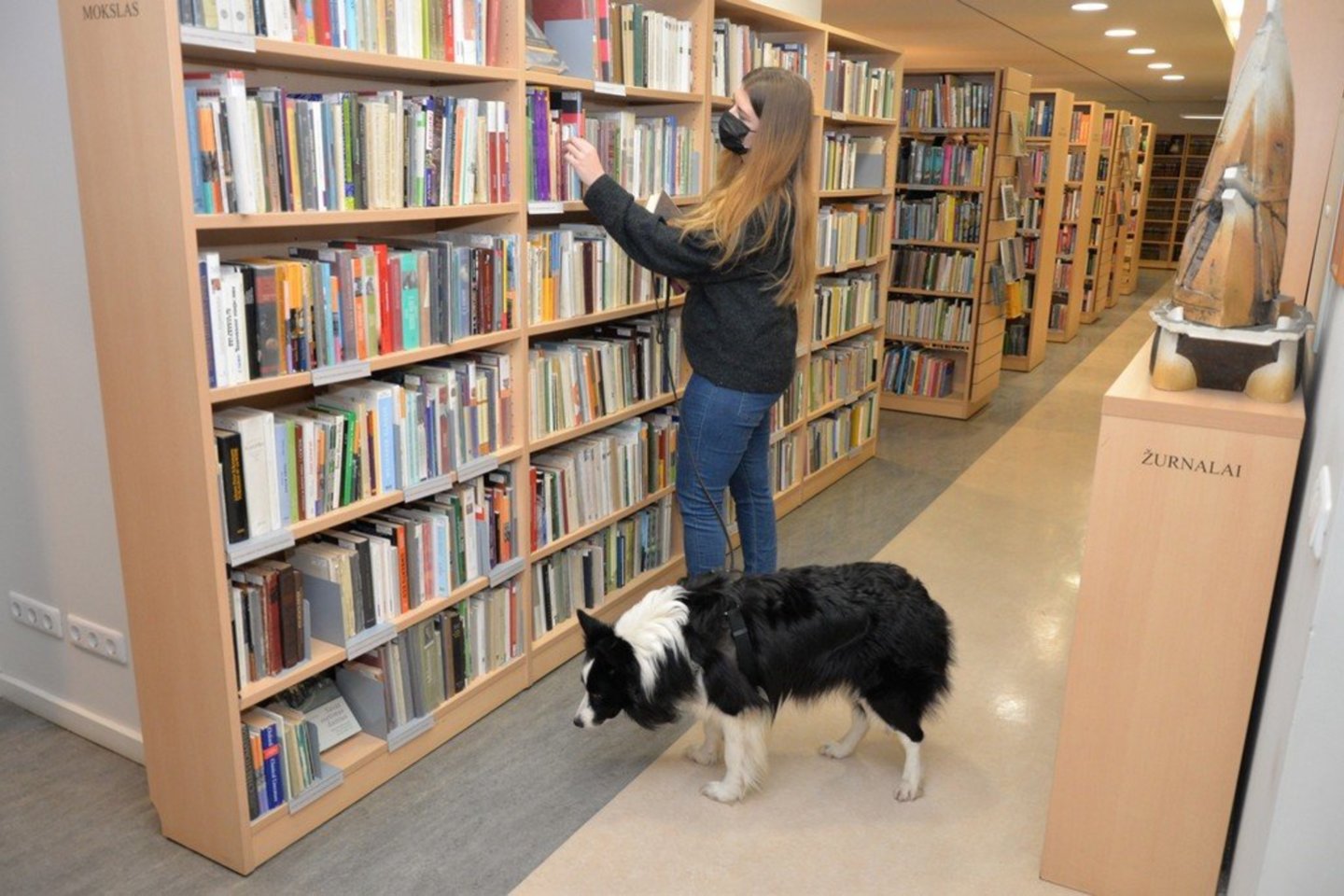  G. Petkevičaitės-Bitės viešoji biblioteka – draugiška gyvūnams.<br>PAVB nuotr.