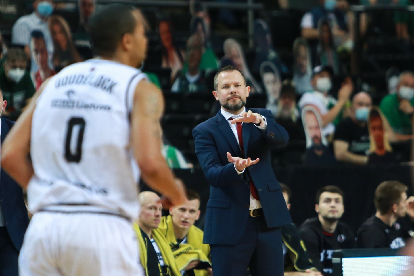 Vilniaus „Ryto“ treneris Giedrius Žibėnas<br>G.Bitvinsko nuotr.