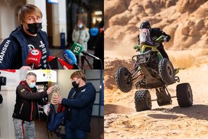 L. Kancius grįžo į Lietuvą: išklojo, ką galvoja apie Dakaro lenktynes ir ką planuoja daryti toliau