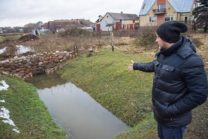 Dembavos gyventojai baiminasi dėl potvynio: didžiausia grėsme laiko melioracijos griovį