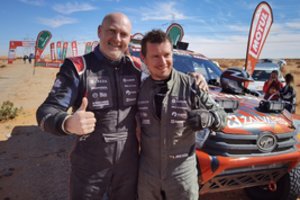 Dakaro pusiaukelę pasiekęs A. Juknevičius: kopose linksmai pasivažinėjom amerikietiškais kalneliais