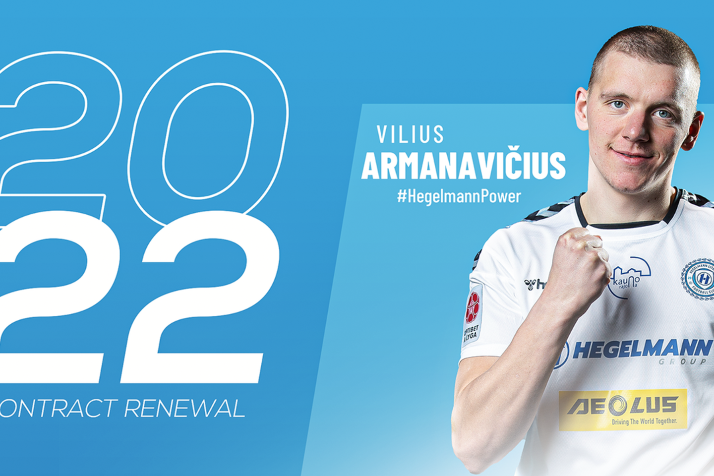  V. Armanavičius lieka trečiam sezonui su „Hegelmann Litauen“<br> Hegelmann Litauen nuotr.
