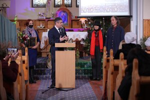 Juodkrantės bažnyčioje įteikta Martyno Liudviko Rėzos kultūros ir meno premija