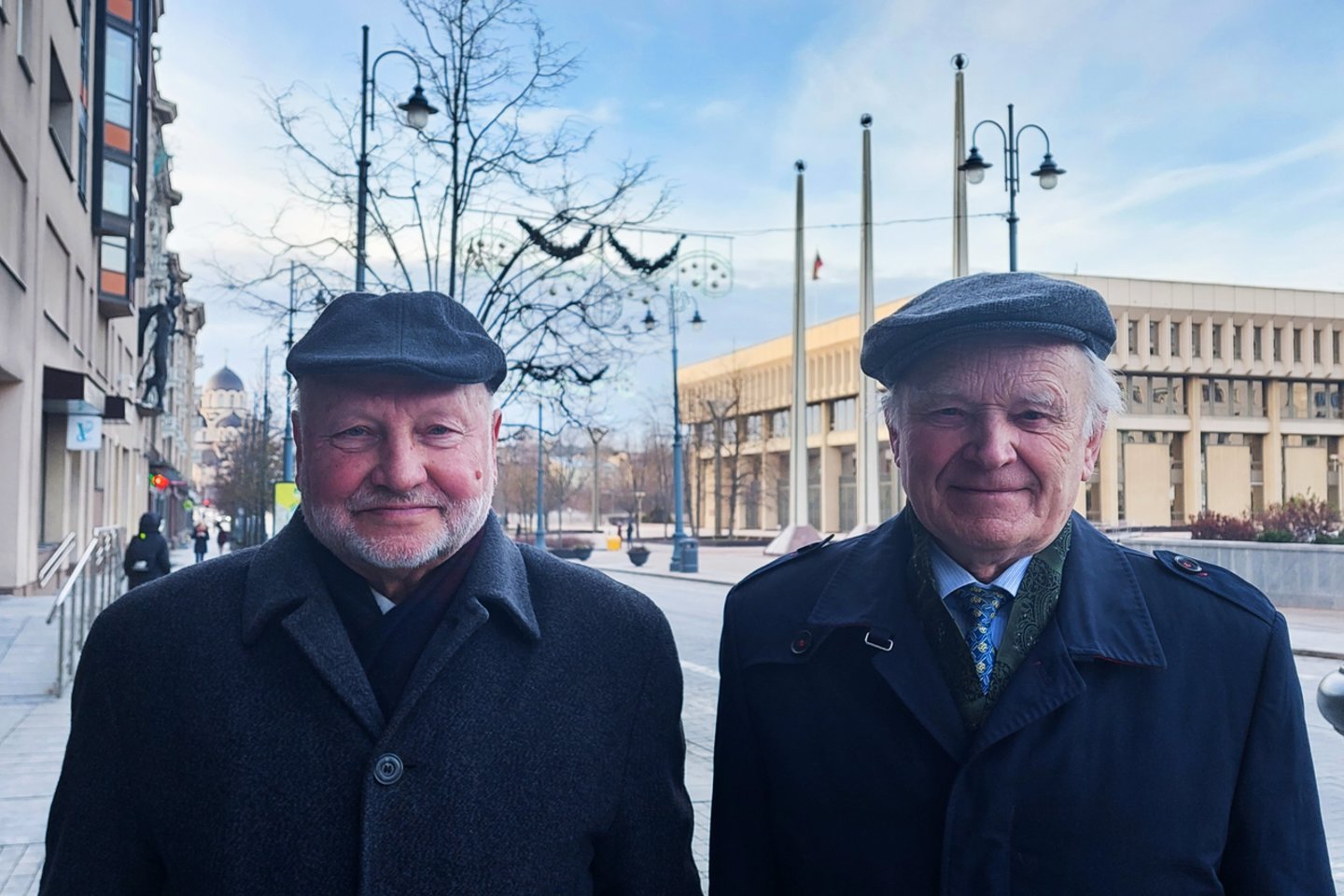   Antanas Burokas ir Kazys Algirdas Kaminskas<br> A.Liubertaitės nuotr.
