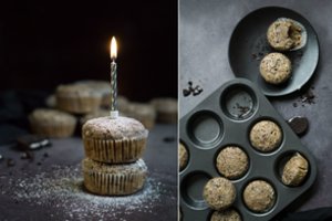 Lengvai ir greitai pagaminami keksiukai su „Oreo“ sausainiais