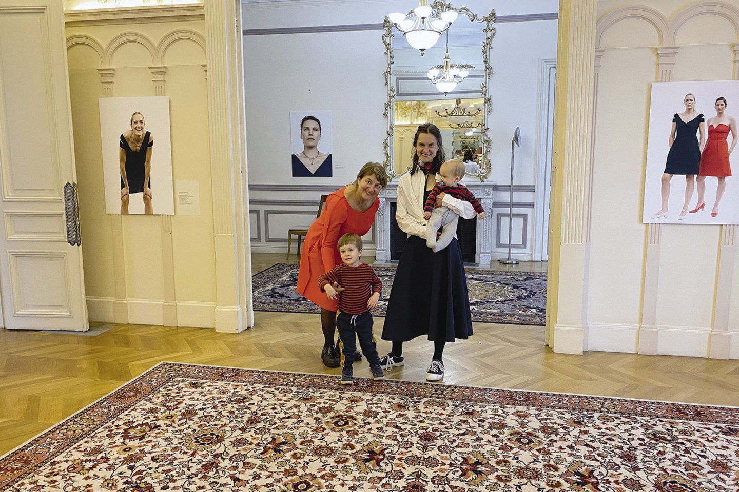 Eglės mama dizainerė ir konstruktorė Gražina Čekanavičienė bei sūnūs Marius ir Jonas – didžiausia palaikymo komanda.
