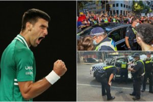 N. Džokovičiaus situacija pasaulį vėl dalina į dvi puses – kenčia ir vaikai, ir pareigūnai