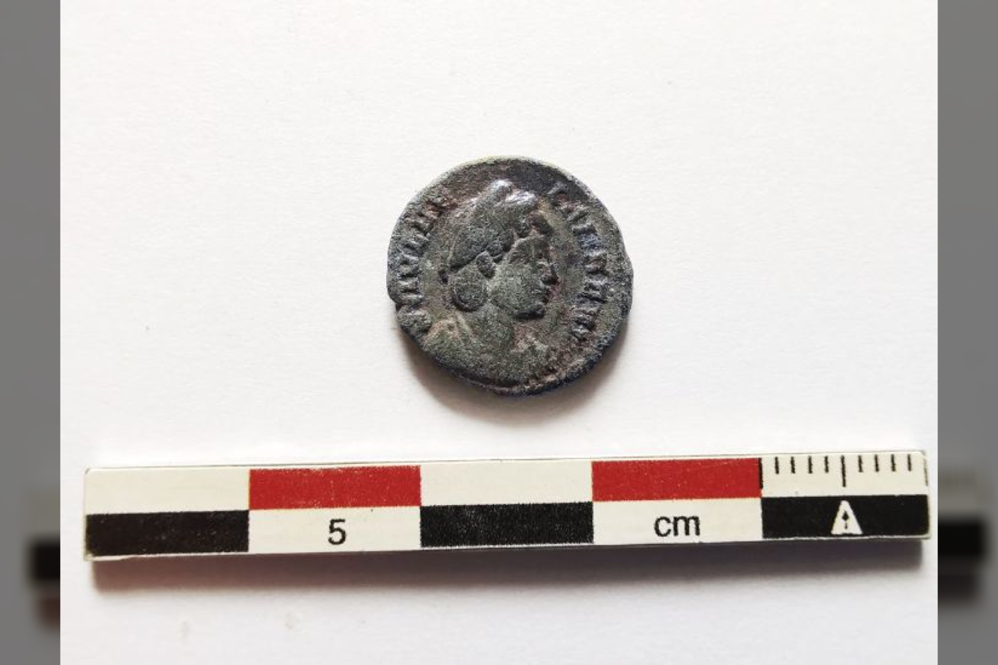 Monetos nr. 138 reversas (Helena 337-340 m.).<br> Madrido Autonominio universiteto nuotr.