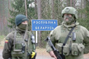 Seimas pritarė dar trims mėnesiams pratęsti kariams suteiktus įgaliojimus pasienyje