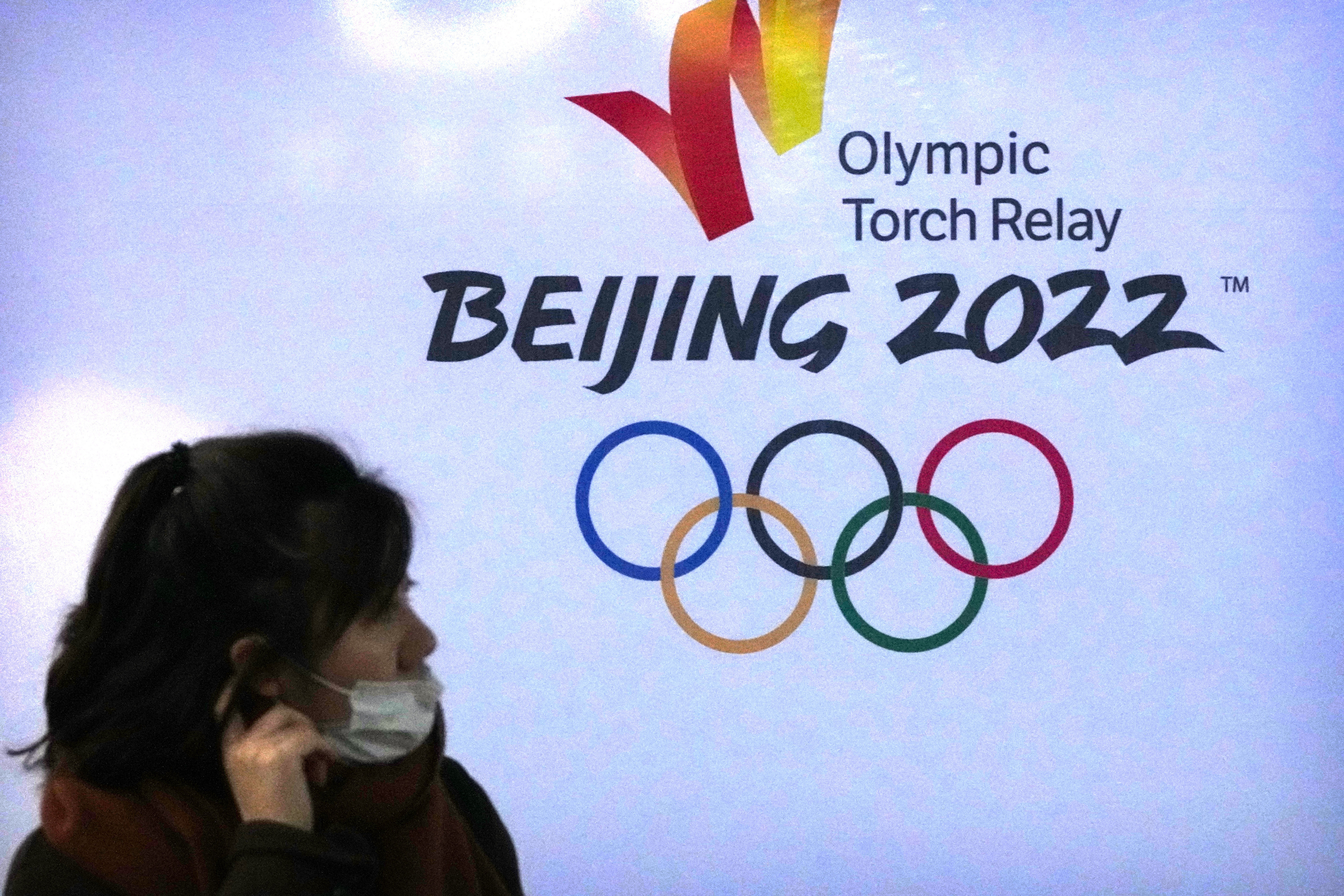  2022 metų Pekino žiemos olimpinės žaidynės. AP/Scanpix nuotr.