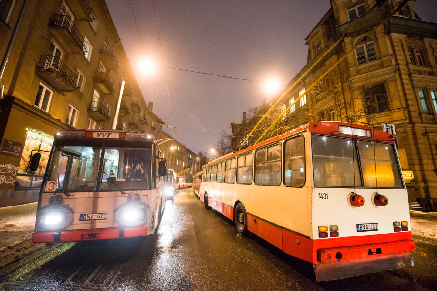 Vilniaus politikai svarsto galimybę įsigyti 159 troleibusus už 92,4 mln. eurų.<br>J.Stacevičiaus nuotr.