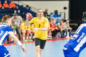 Europos čempionato startą maču su Rusija pasitinkantis M. Andriuška: kabinsimės nagais ir dantimis