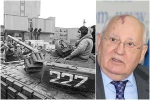 Keturių per Sausio įvykius žuvusiųjų artimieji padavė į teismą M. Gorbačiovą