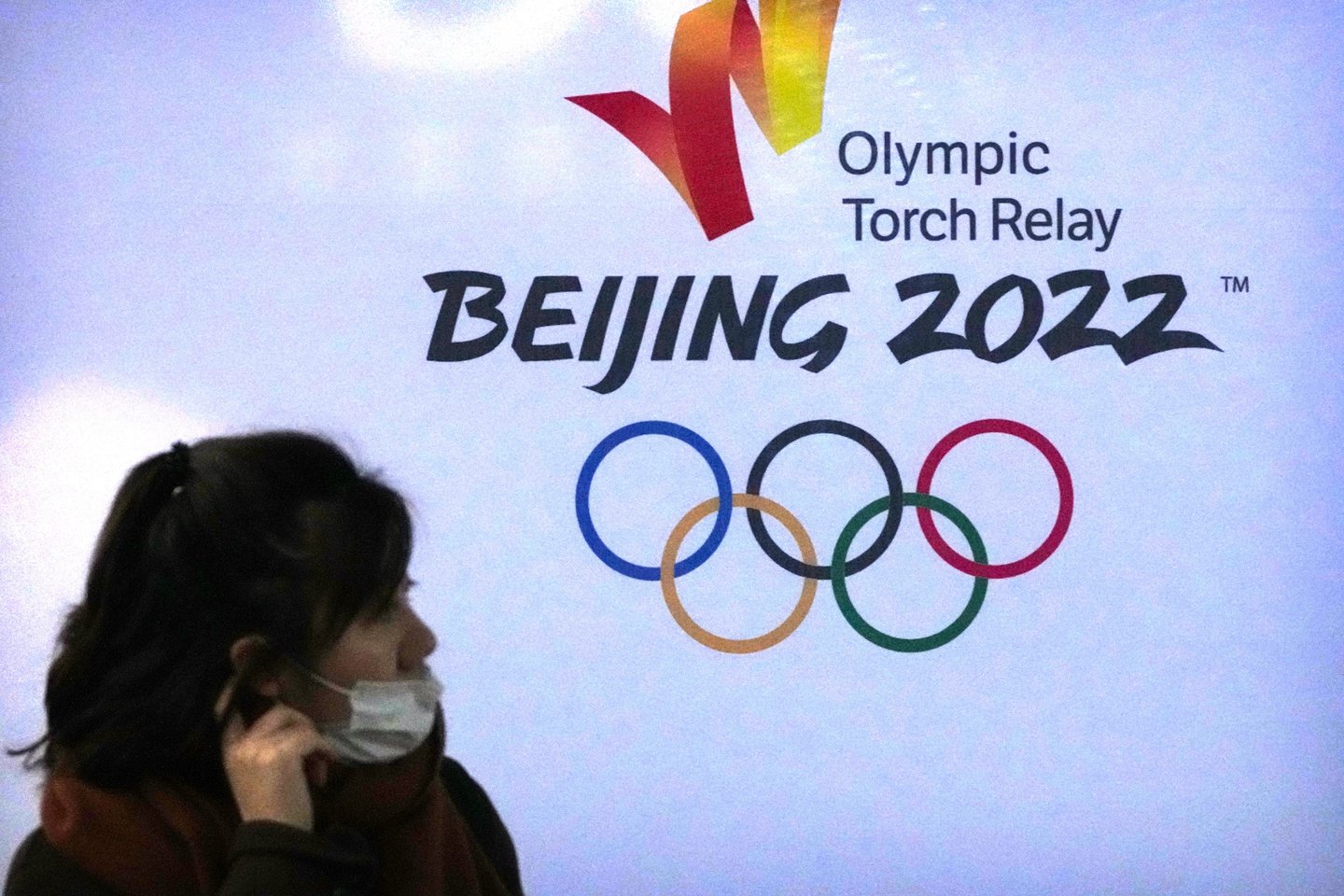 2022 metų Pekino žiemos olimpinės žaidynės.<br>AP/Scanpix nuotr.
