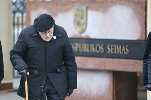 V. Landsbergis apie minėjime politikus nušvilpusią minią: nereikia jų vadinti Lietuvos žmonėmis