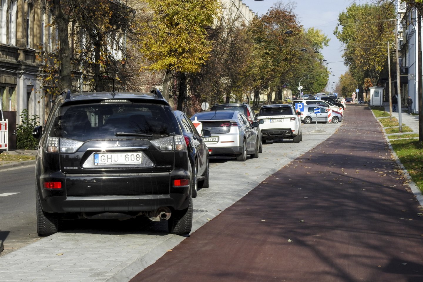 Susiaurintos gatvės,Vilnius,eismas<br>V.Ščiavinsko nuotr.