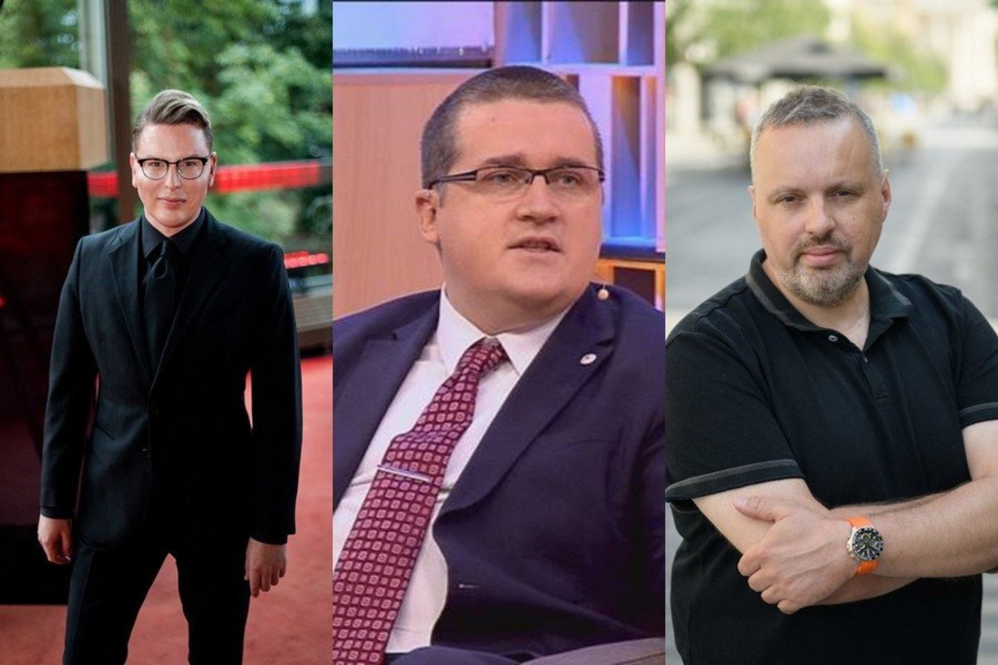  Saugirdas Vaitulionis, Skirmantas Malinauskas ir Andrius Užkalnis.