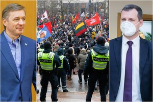 Neskuba smerkti Sausio 13-osios minėjimą trikdžiusių protestuotojų: įsivaizduokime, tai kokios būklės žmonės