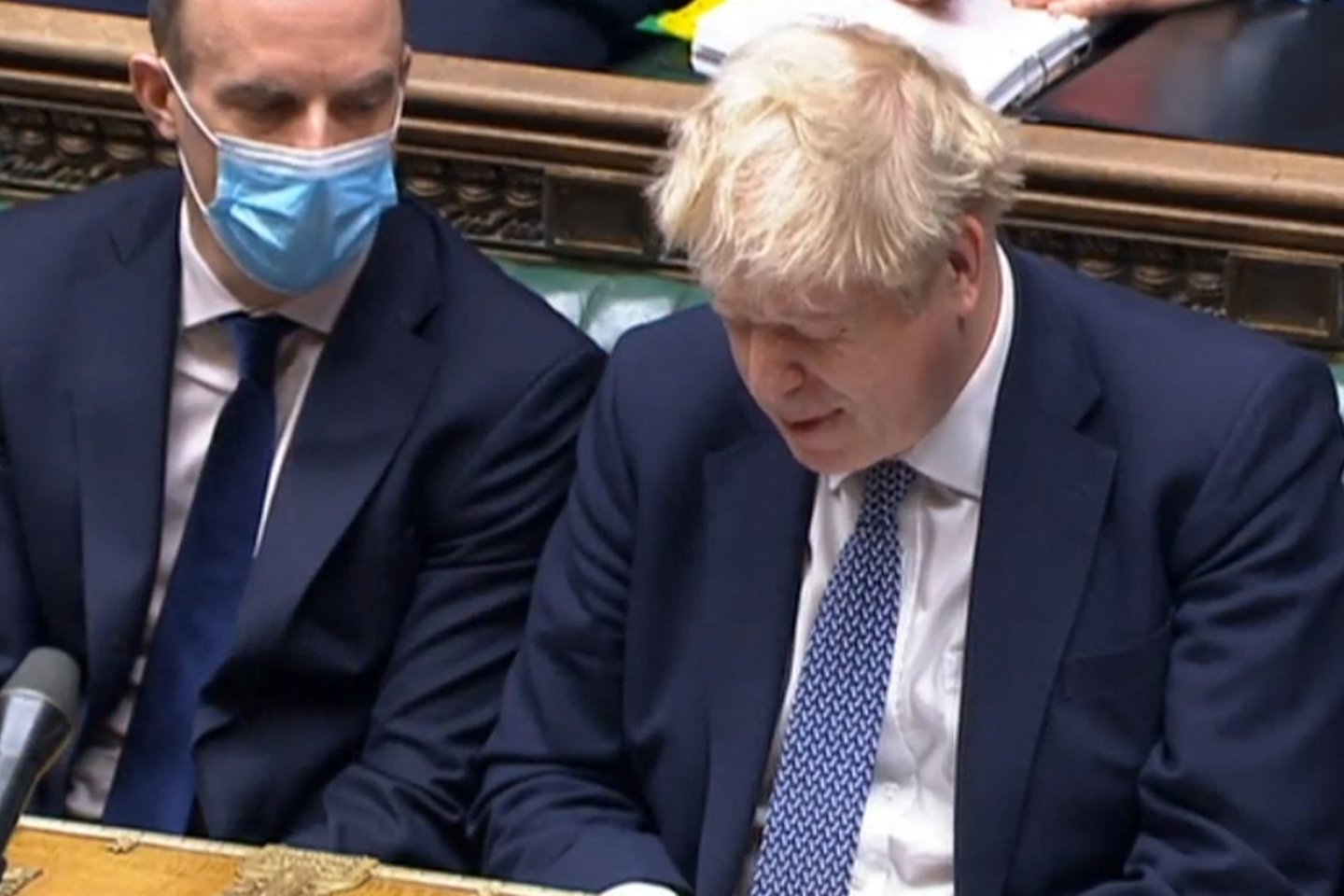 B. Johnsonas.<br>AFP/Scanpix nuotr.