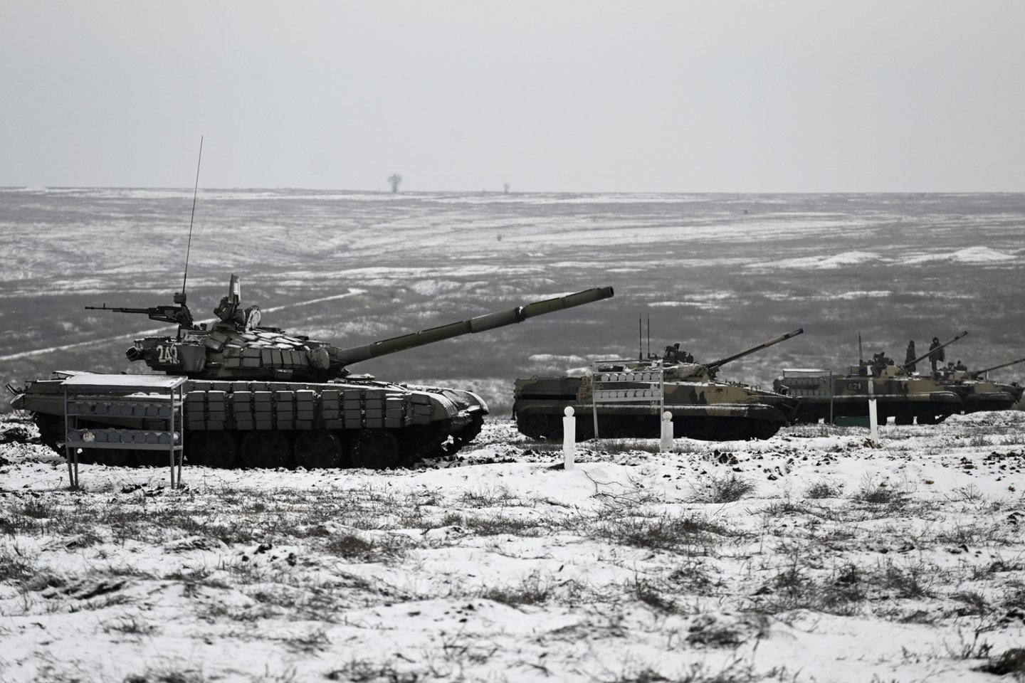 Rusijos kariuomenės pratybos.<br>Reuters/Scanpix nuotr.