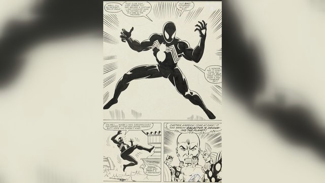 Aukcione vienas komikso „Žmogus-voras“ puslapis parduotas už rekordinę sumą – kone 3 mln. eurų