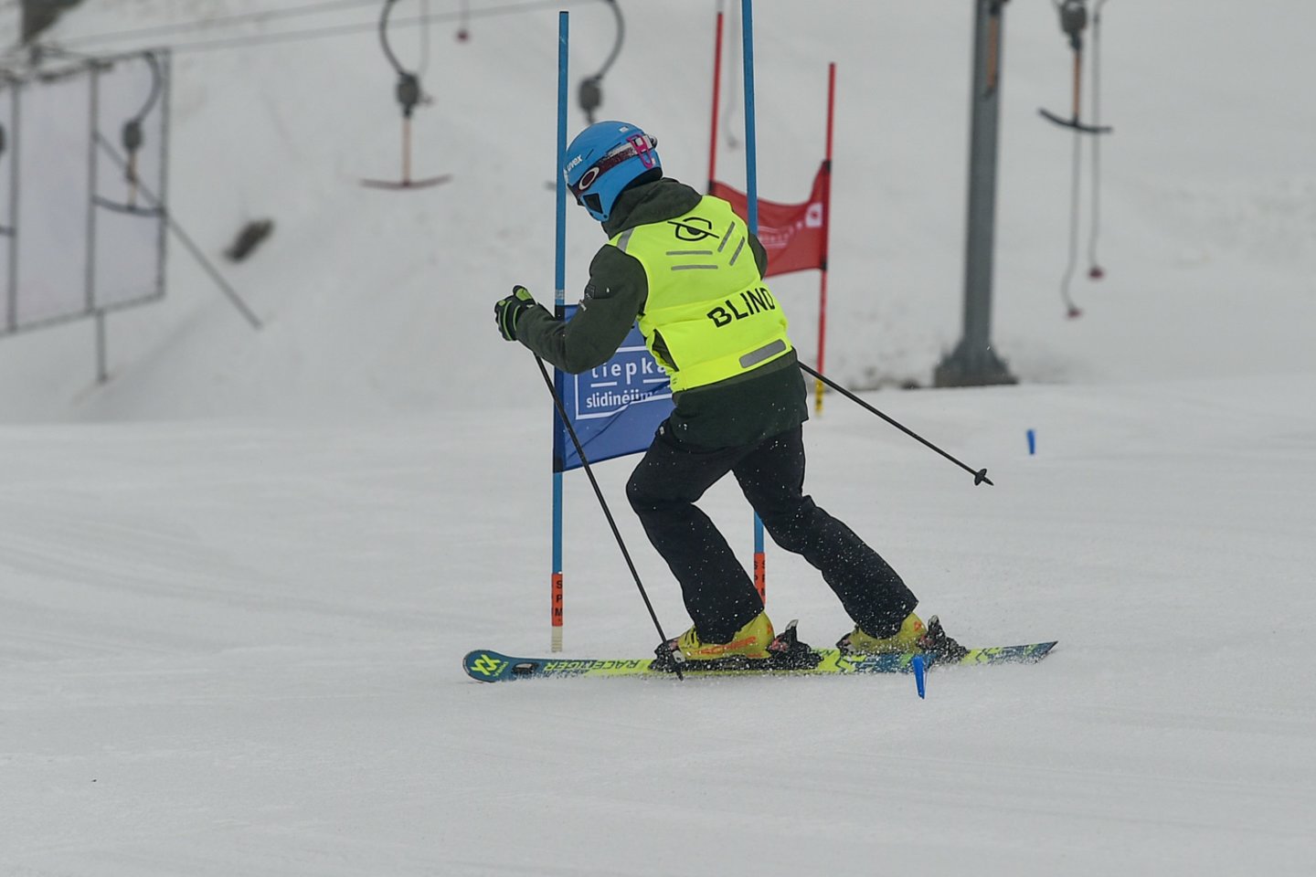  Neregys kalnų slidininkas debiutuos pasaulio čempionate<br> V. Ščiavinsko nuotr.
