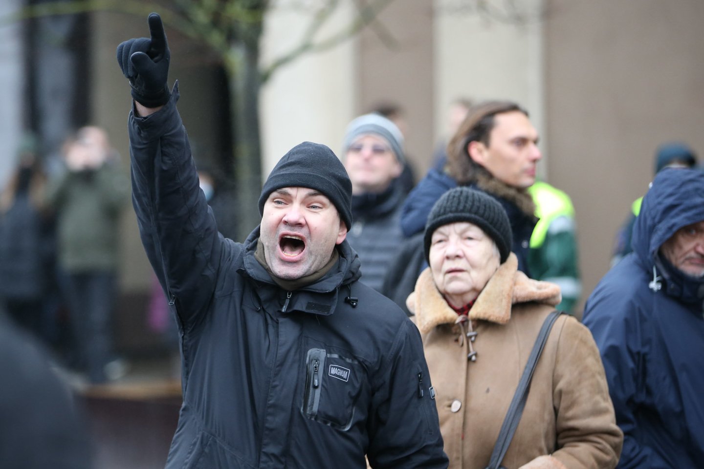 Mitingas prie Seimo Sausio 13-ąją.<br>R.Danisevičiaus nuotr.