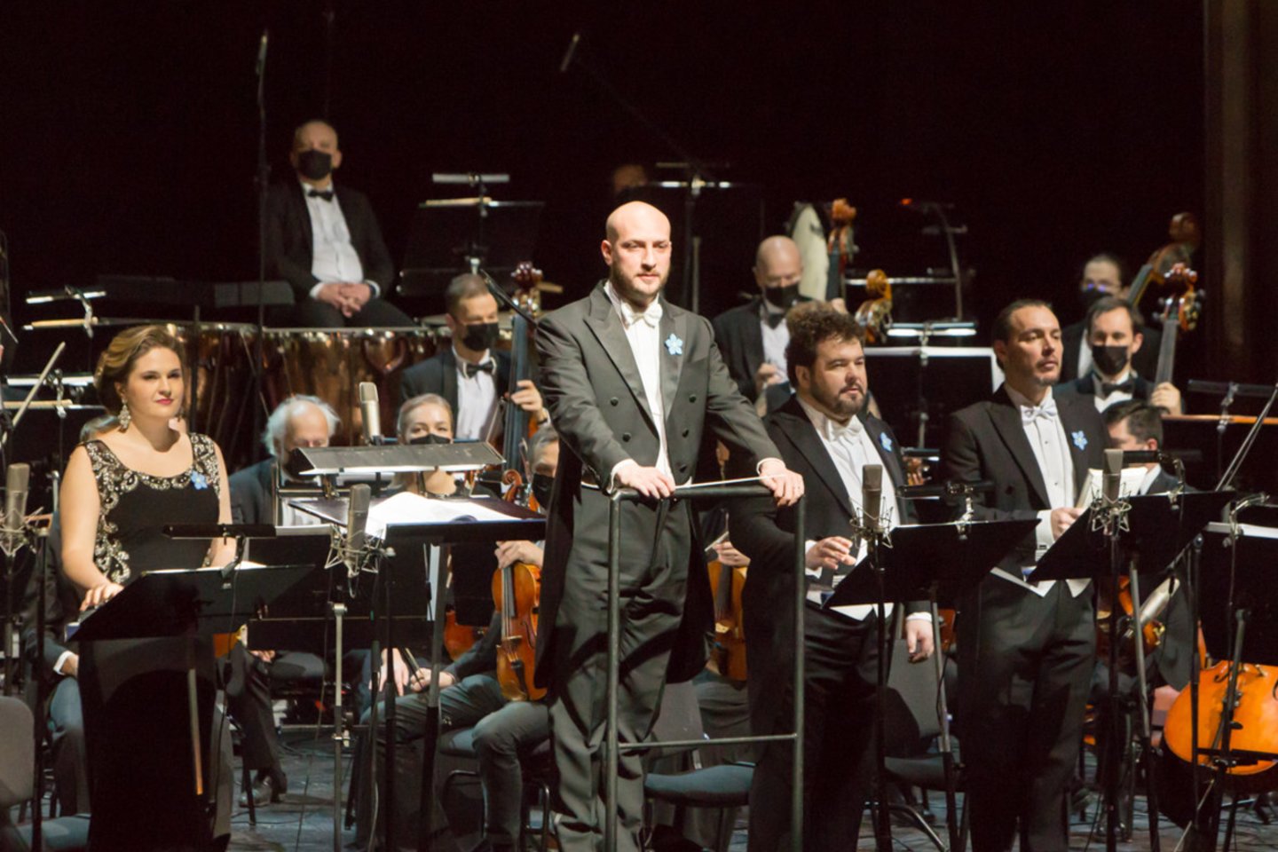 Sausio 13-osios vakarą LNOBT skambėjo G.Verdi „Requiem“.<br> G.Janavičiaus nuotr.