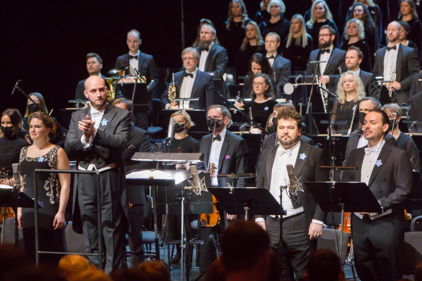 Sausio 13-osios vakarą LNOBT skambėjo G.Verdi „Requiem“.<br> G.Janavičiaus nuotr.
