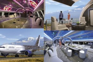 „Lufthansa“ lėktuvas primena prabangų viešbutį: yra vieta diskotekai, baras, keli vonios kambariai