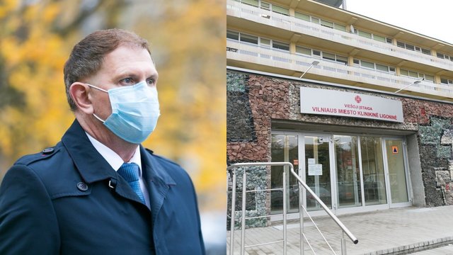 Dėl galimo kyšininkavimo nušalinus Vilniaus klinikinės ligoninės vadovą, E. Tamošiūnaitė: skundų negavome