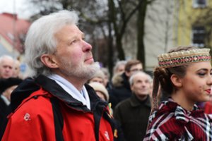 Keliautojas, įkopęs į du Everestus, nusileido Anykščiuose