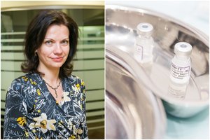 A. Bilotienė Motiejūnienė: vakcinas nuo COVID-19 išpilti tenka ne todėl, kad jų būtų įsigyta per daug