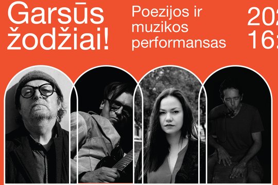 „Garsūs žodžiai!“ klausytojus panardins į žodžio ir garso magiją