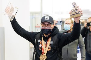 Iš Dakaro su trečia vieta sugrįžo R. Baciuška: ką kalbėjau – tą ir ištesėjau