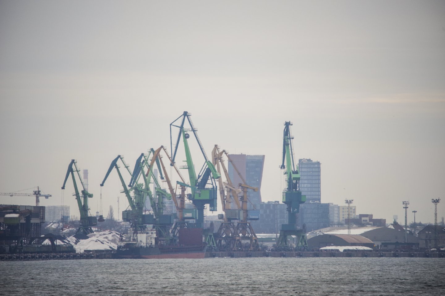 Klaipėdos uoste vėl aptiktas daiktas, panašus į sprogmenį.<br>V.Ščiavinsko asociatyvi nuotr.
