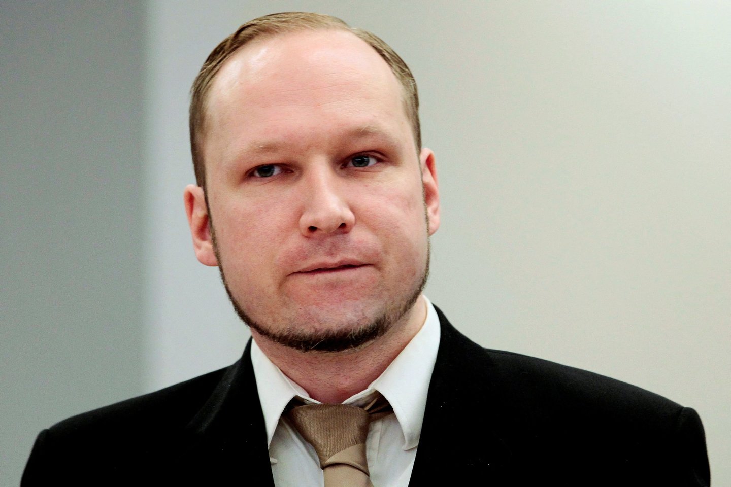 Ultradešiniųjų pažiūrų ekstremistas Andersas Behringas Breivikas.<br>Reuters/Scanpix nuotr.
