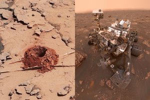 Senovinė gyvybė – galbūt tik vienas iš galimų naujausio marsaeigio atradimo paaiškinimų