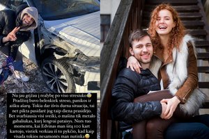 Televizijos laidų vedėja Dalia Belickaitė pateko į avariją