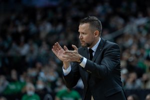 G. Žibėnas prieš dvikovą su „Žalgiriu“: „Žaidėjai susitelkę, treniruotės kito lygio, užuodžiame parako kvapą“